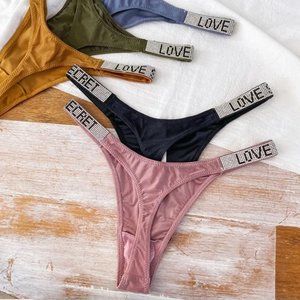 Panties love secret letter phineston